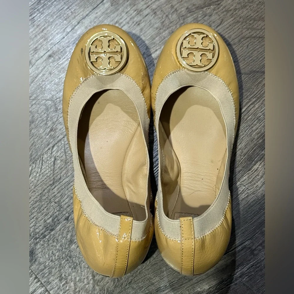 Tory Burch Women's Gold‎ Ballet Flats